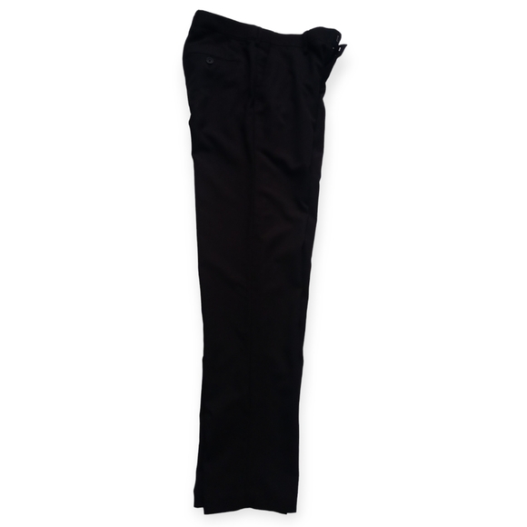 HAGGAR  MEN'S PREMIUN STRETCH SLIM FIT DRESS PANTS. SIZE 29 / 30. COLOR BLACK. - Picture 9 of 14